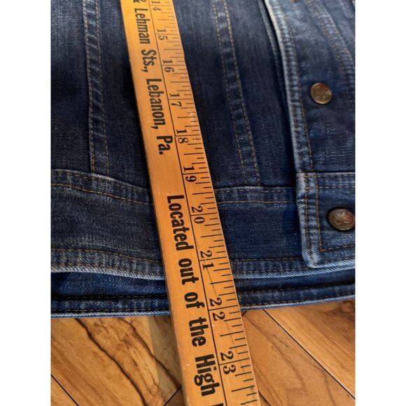 Eddie Bauer Expedition Quilted-Lined Denim Jacket – Made in USA – See Measure - Picture 5 of 15